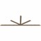 Ekena Millwork Saratoga Smooth Timber Gable Bracket, Douglas Fir, 108"W x 36"H x 1 1/2"D x 3 1/2"F, 8/12 Pitch GBW108X36X0204SAR00SDF - alternate 3